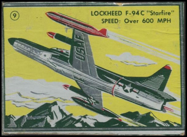 9 Lockheed F-94C